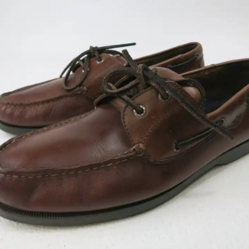 Dockers Oil Tanned Leather Boat Deck Shoes Casual Comfort Footwear Men's 13